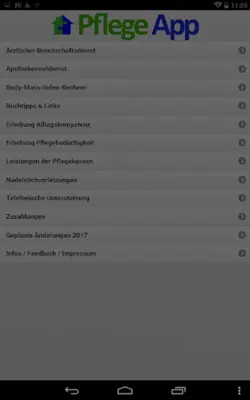 Pflege App android App screenshot 3